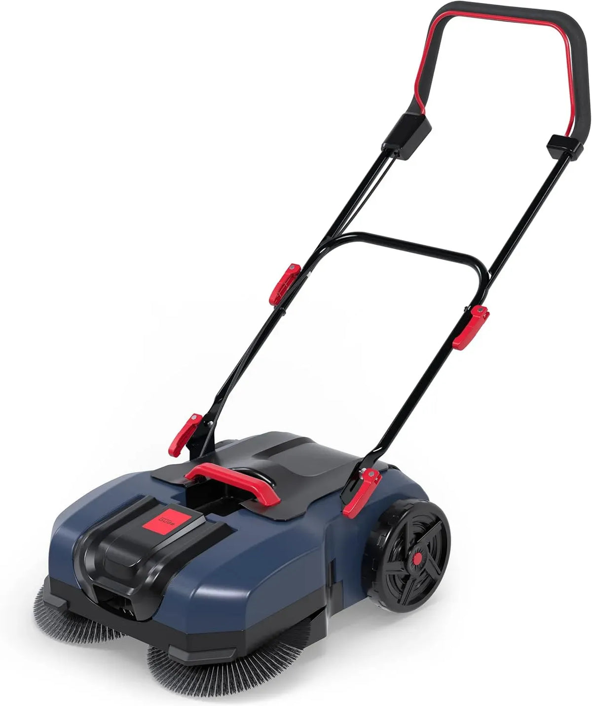 GKM 18 Arceau Pliable, Easy-Energy-Exchange, Güde Balayeuse sans Fil -0, série E³ 18 V, Largeur de Balayage de 61 cm, Volume du réservoir de 20 l
