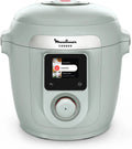 Moulinex Multicuiseur, Robot, cuiseur multifonction électrique, multicuiseur électrique, 6 L, Wi-Fi, 10 modes, pour 6 personnes