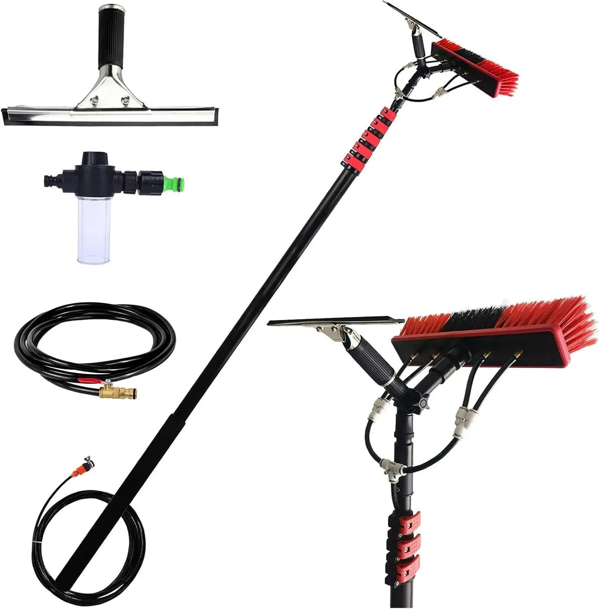 distributeur, nettoyeur, Brosse, 10,8 m, pour le nettoyage du toit