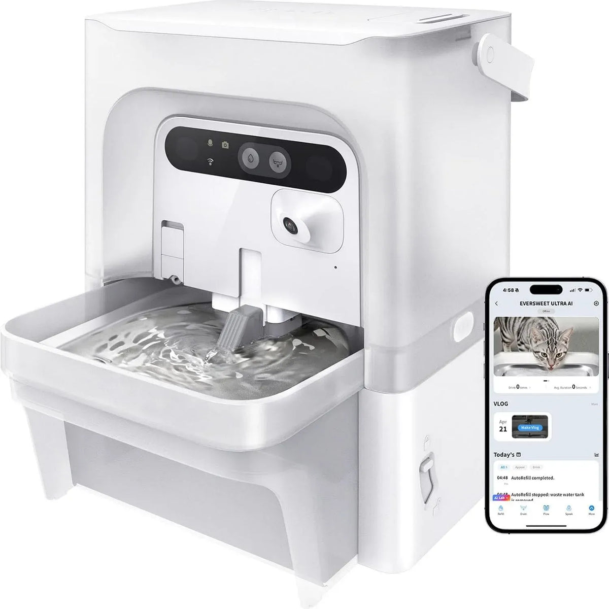 5GHz Caméra, Filtre, 5 L, Wi-Fi, sans fil, PETKIT EVERSWEET