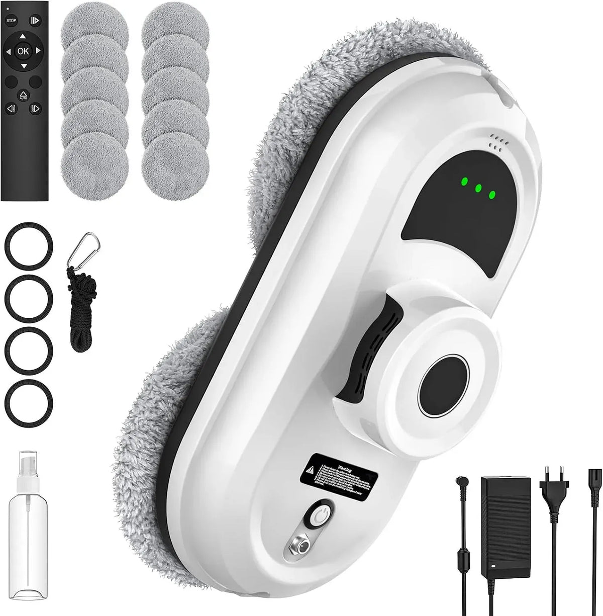 robot aspirateur laveur, Nettoyeur, 3 Modes, WIWOLER