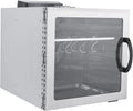 Robinet de cuisine, 42,5 L, acier inoxydable, Armoire sèche avec 20 crochets, Écran LED, Déshydrateur alimentaire en acier inoxydable